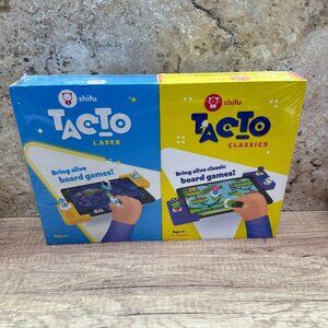 Shifu TacTo 2-in-1 Combo Laser+Classics Board Games New Sealed